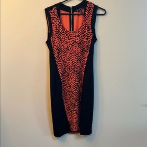 Kenneth Cole New York Sleeveless Animal Print Sheath Dress | Size 12